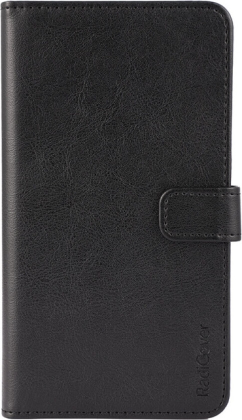 Wallet Case Radiation Protection PU Universal 2in1 Black - XXL 6.7"