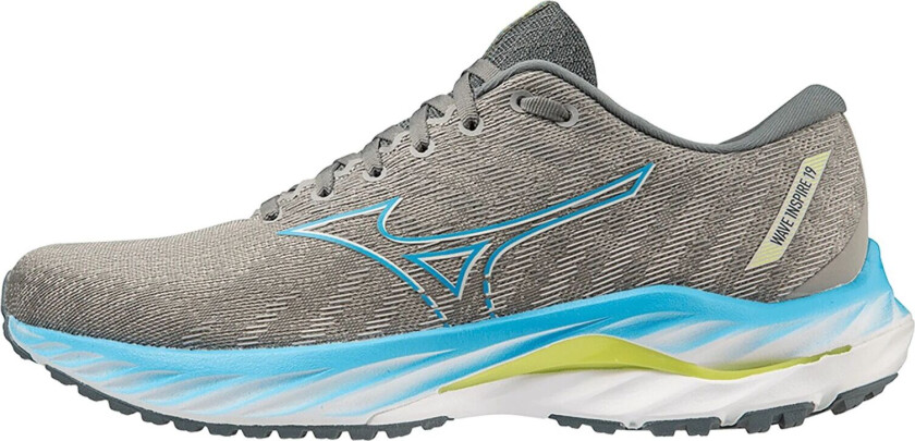 Wave Inspire 19, løpesko, herre Gray/Blue/bolt2 neon