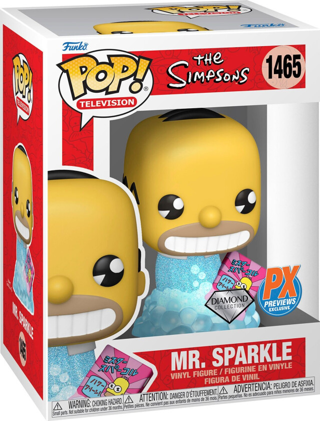 POP Vinyl Excl Simpsons Mr Sparkle
