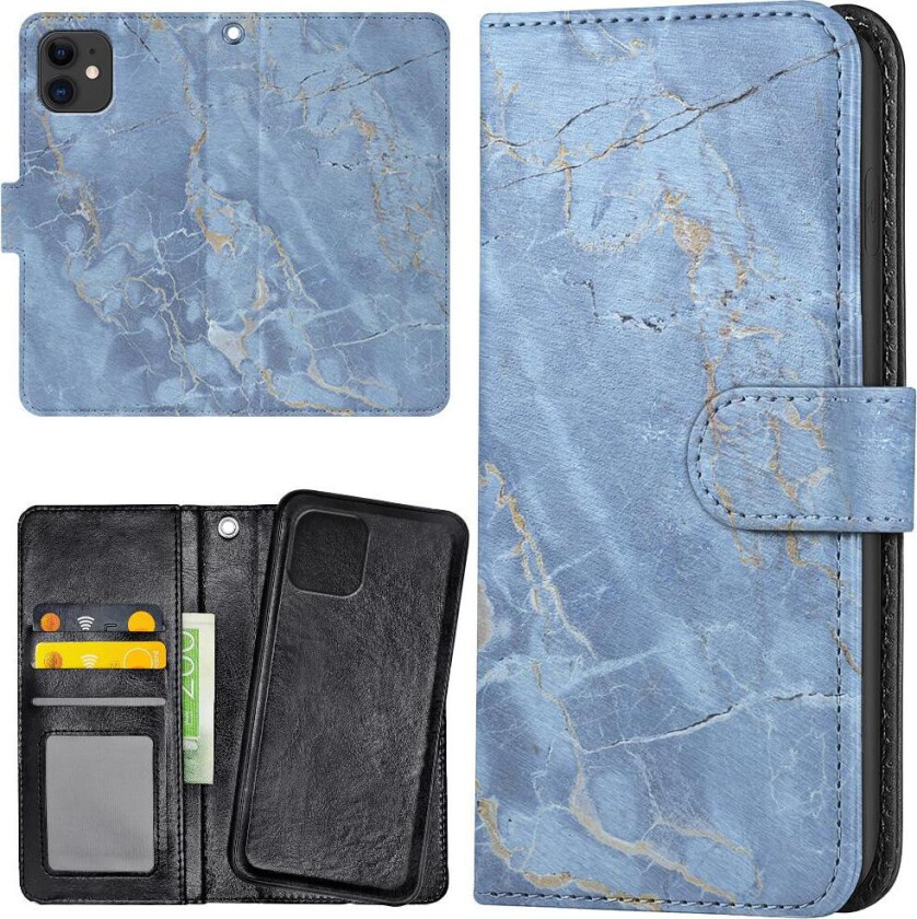 iPhone 11 - Lommebok Deksel Marmor
