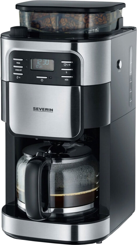 Coffee Maker With Grinder KA 4810 - stainless steel/black