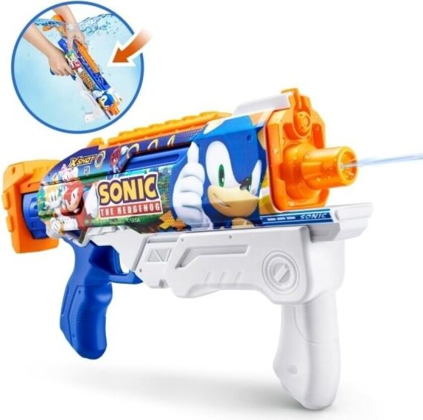 Sonic Vannpistol Sonic X-Shot Skins Hyperload 35 x 6 x 23 cm