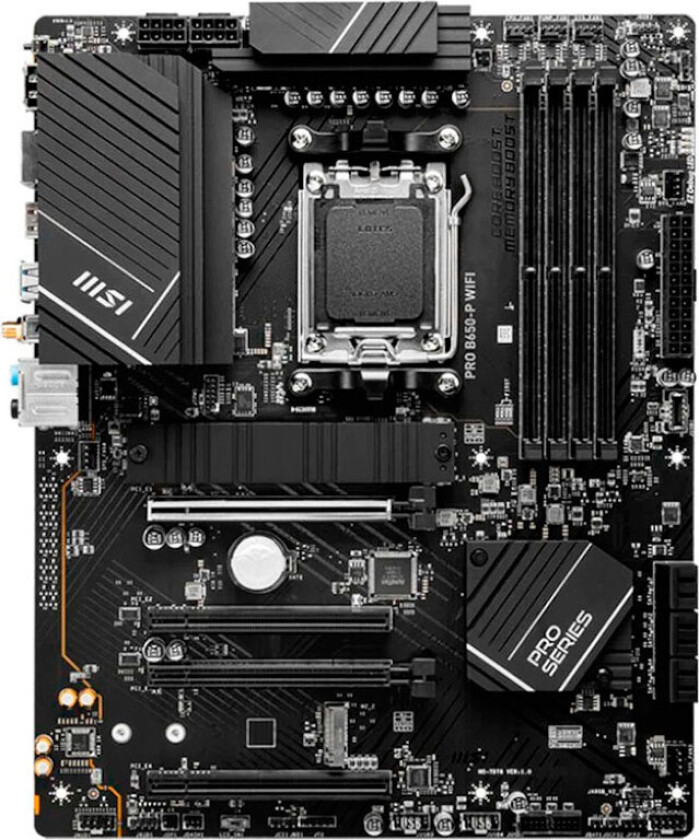 PRO B650-P WIFI Hovedkort - AMD B650 - AMD AM5 socket - DDR5 RAM - ATX