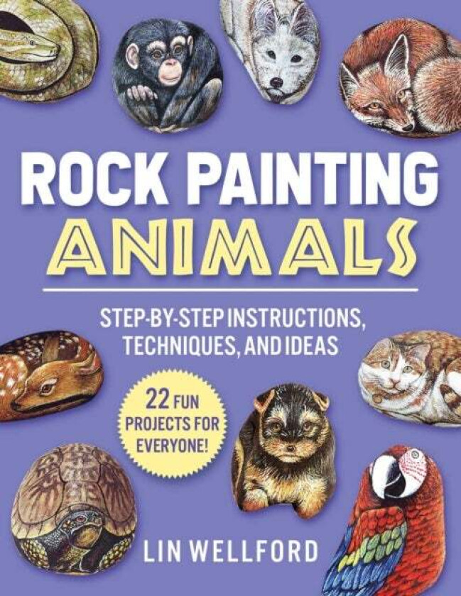 Rock Painting Animals Av Lin Wellford