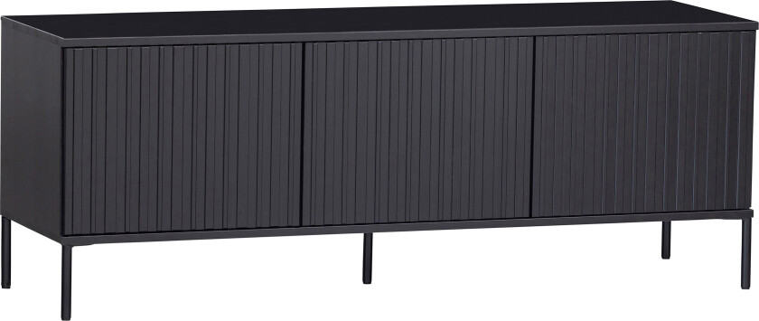 Gravure New TV-Benk 150 cm flervalg-Sort Furu