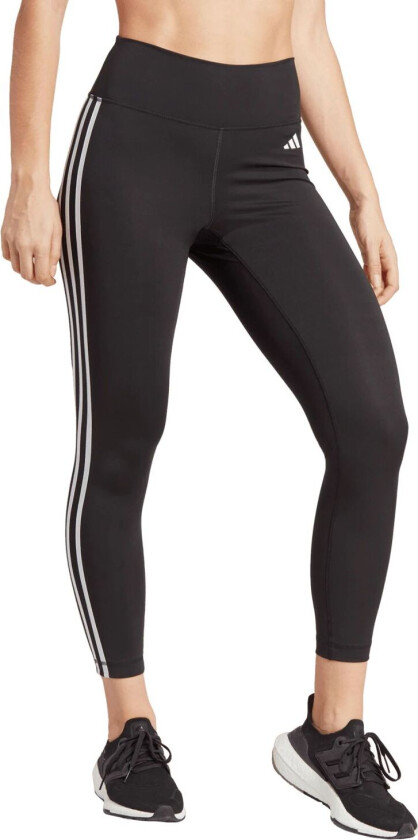 adidas Train Essentials 3 Stripes High Waisted 7/8 Tight, treningstights, dame BLACK