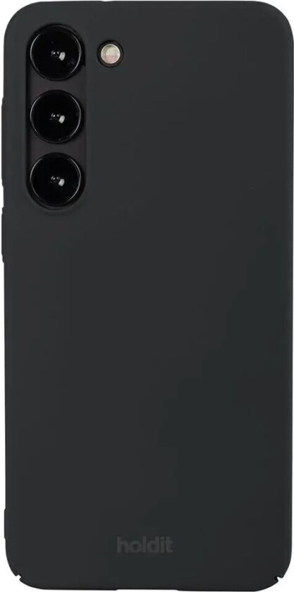 Holdit Samsung Galaxy S24+ (Plus) Slim Plast Deksel - Svart