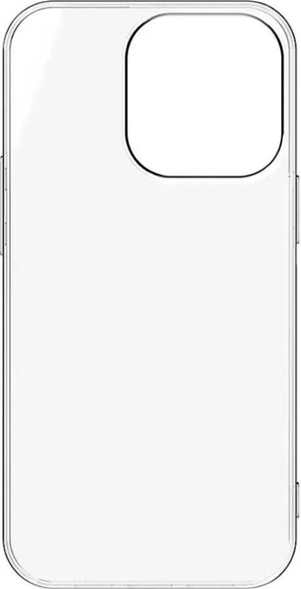 iPhone 14 Pro Silikon Deksel - Gjennomsiktig