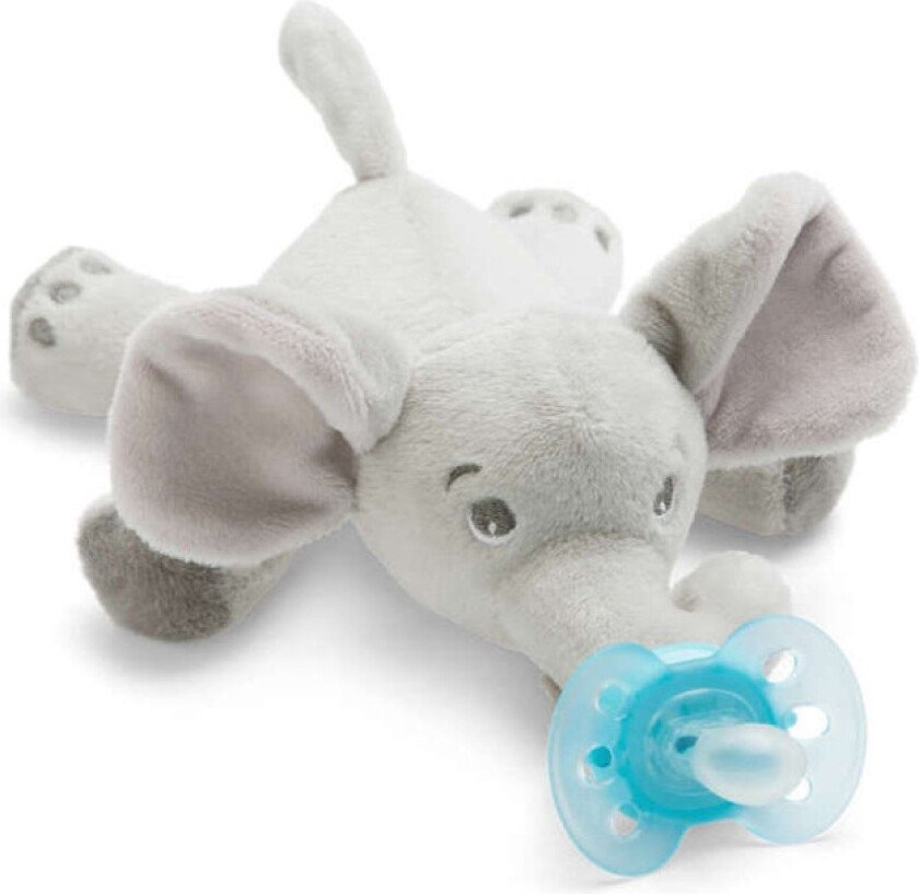 AVENT Kosedyr med ultra soft-smokk, ultra soft snuggle, Klassisk stil, Rund, Silikon, Gutt/Jente, Tåler oppvaskmaskin
