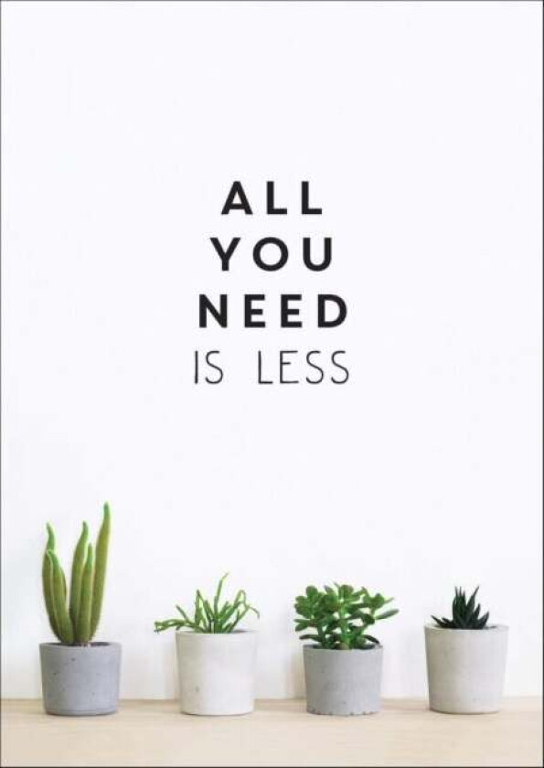 All You Need Is Less Av Vicki Vrint