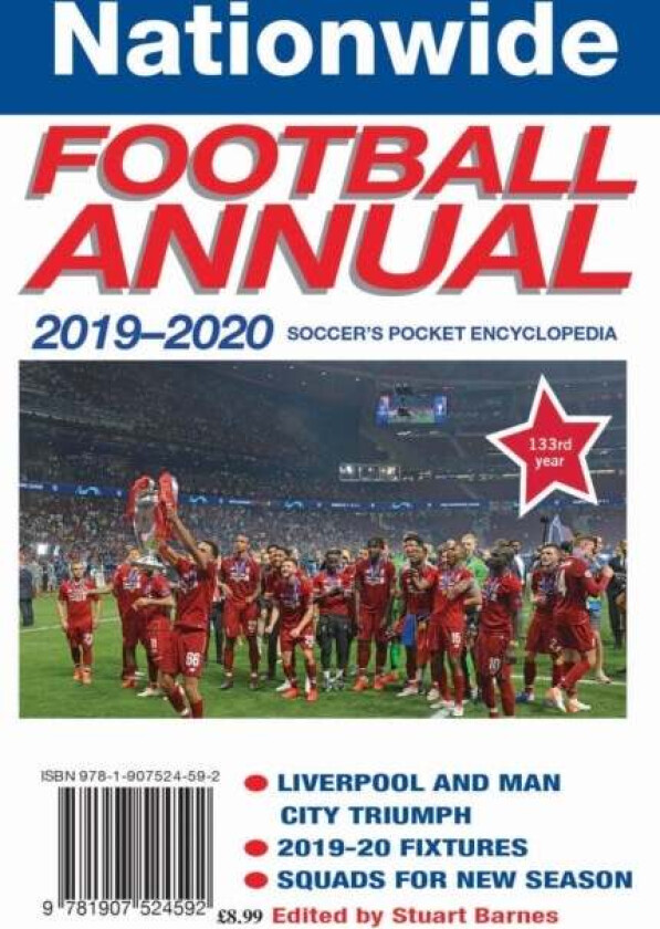 Nationwide Football Annual 2019-2020 Av Stuart Barnes