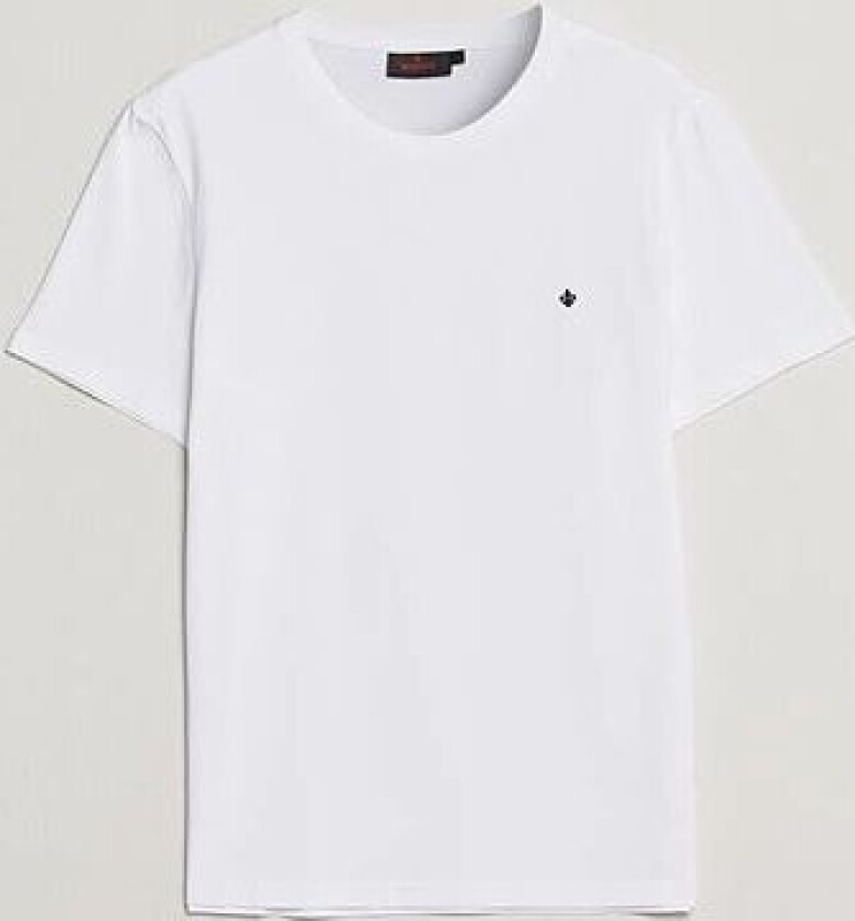 James Crew Neck Tee White