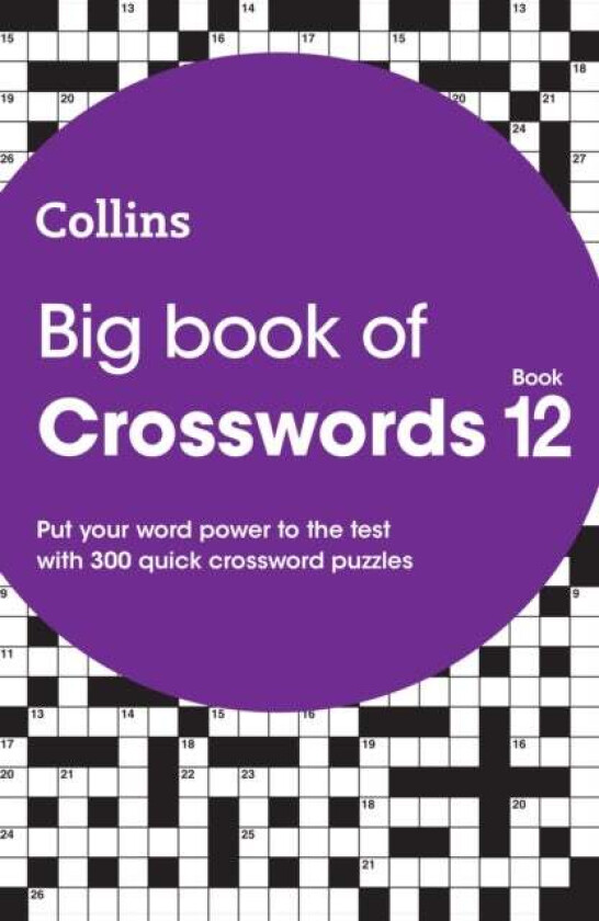 Big Book Of Crosswords 12 Av Collins Puzzles