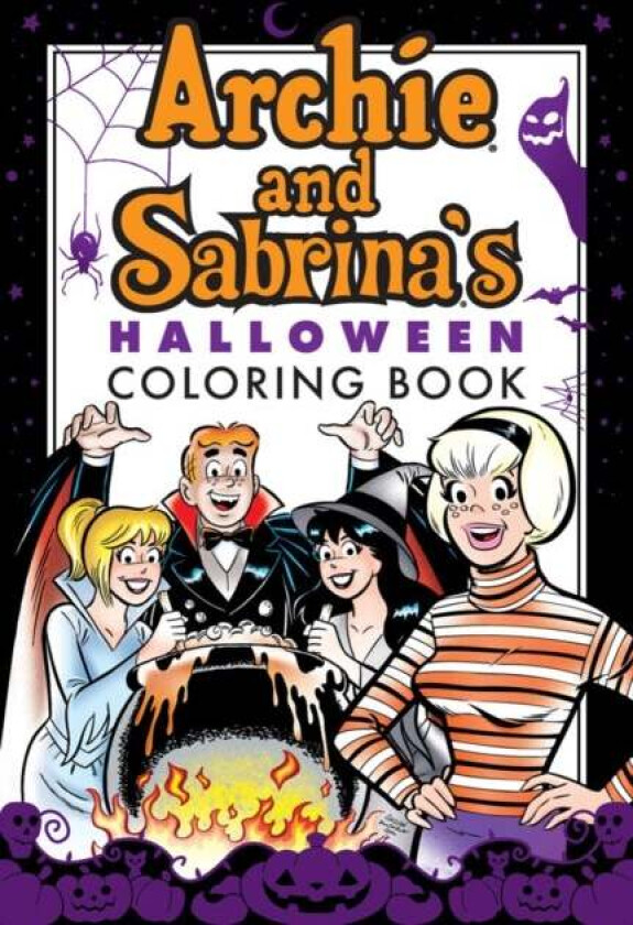 Archie & Sabrina'S Halloween Coloring Book Av Archie Superstars