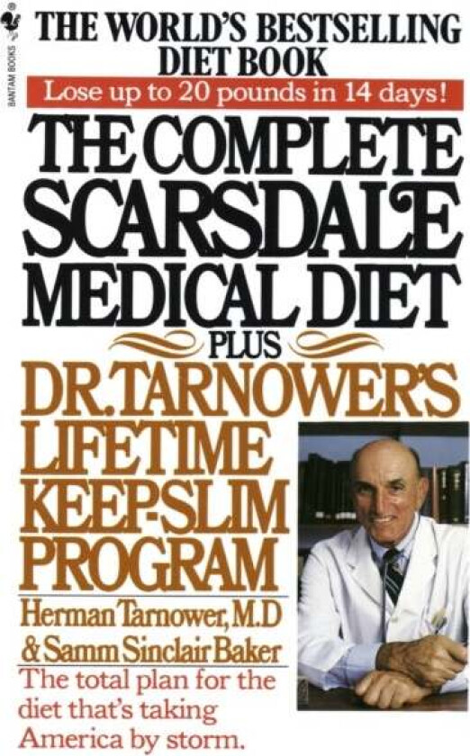 Complete Scarsdale Medical Diet Av Tarnower & Baker