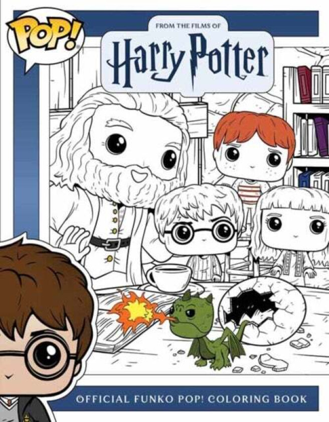 Official Funko Pop Harry Potter Coloring Book Av Insight Editions