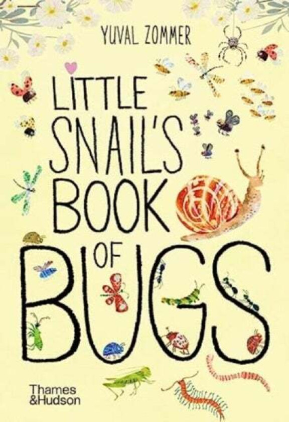 Little Snail'S Book Of Bugs Av Yuval Zommer