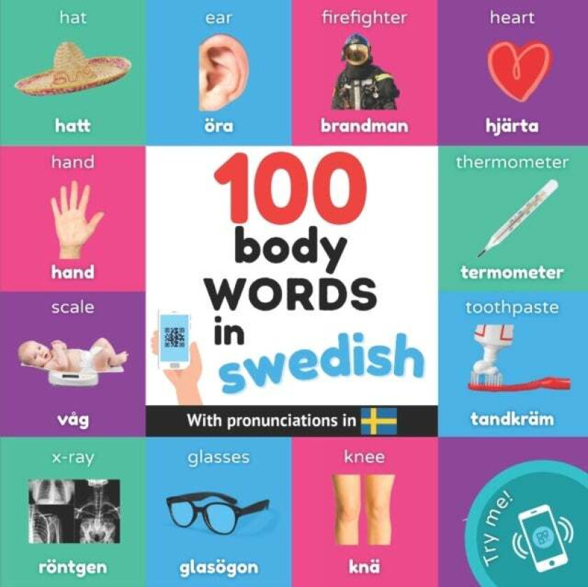 100 Body Words In Swedish Av Yukismart
