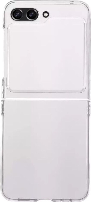 Samsung Galaxy Z Flip5 (5G) Bakdeksel i Hard Plast - Gjennomsiktig