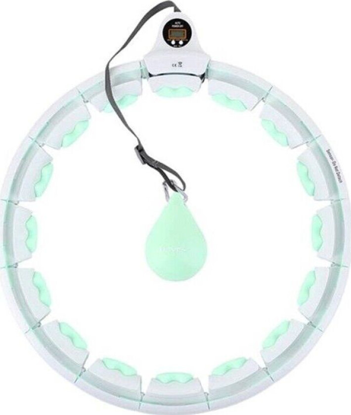 Hula hoop HMS HHW06 med pigger, vekt og grønn disk