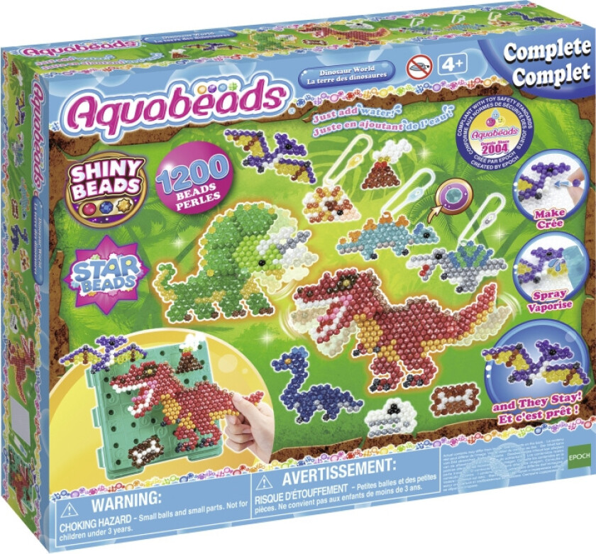 Aquabeads Dinosaur - bead crafting set