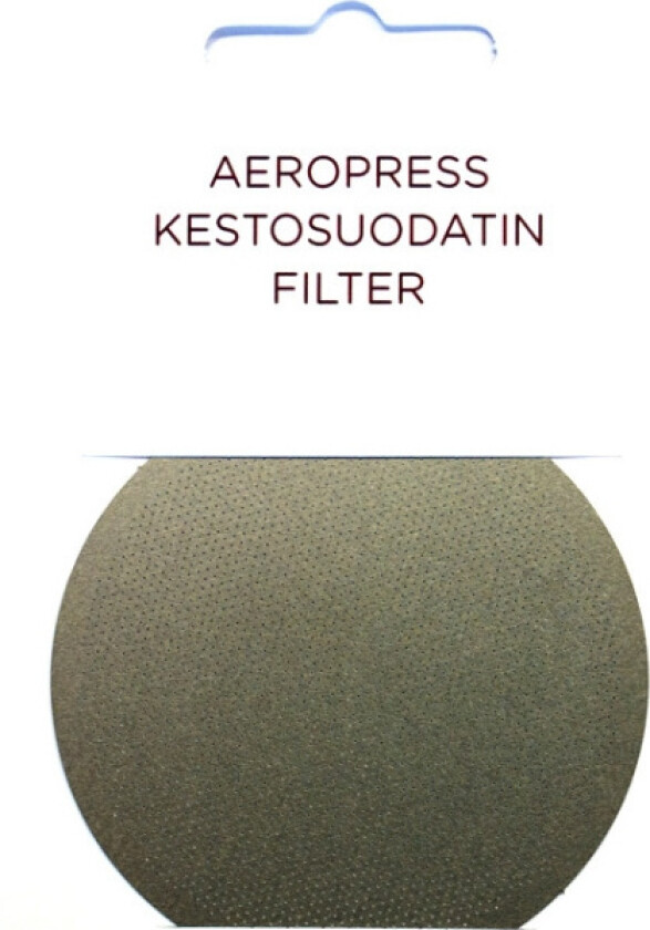 AeroPress permanent filter, Kaffefilter