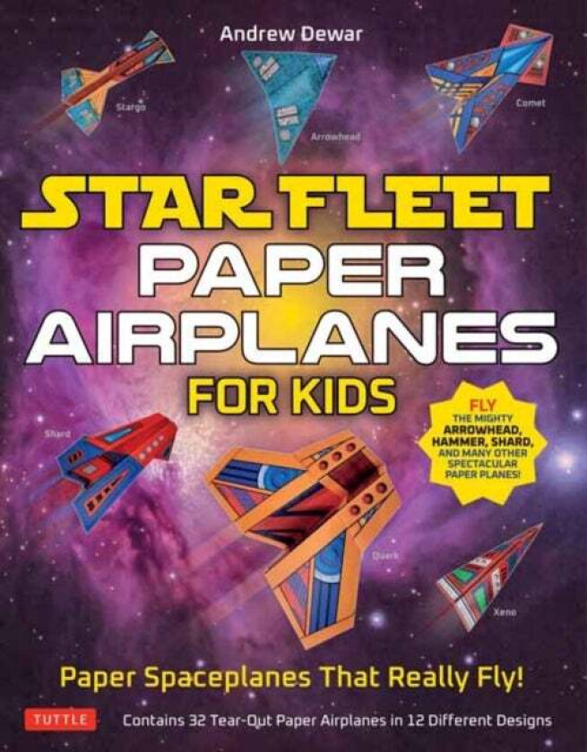 Star Fleet Paper Airplanes For Kids Av Andrew Dewar