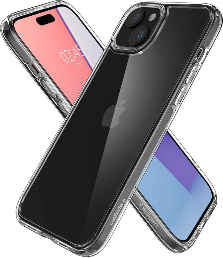 Spigen Crystal Hybrid, crystal clear - iPhone 15 Plus