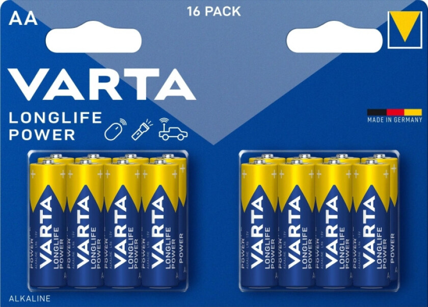 Longlife Power AA 16 Pack (B)