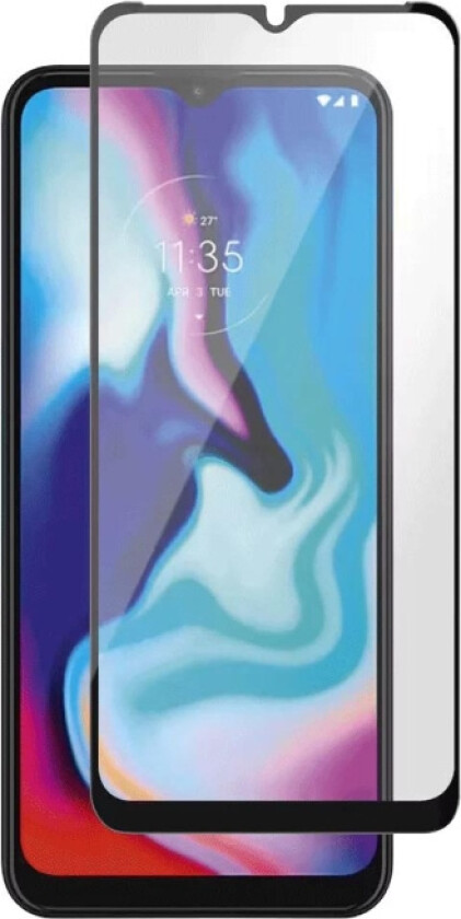 panzer Moto E7 Plus Full-fit Glass black