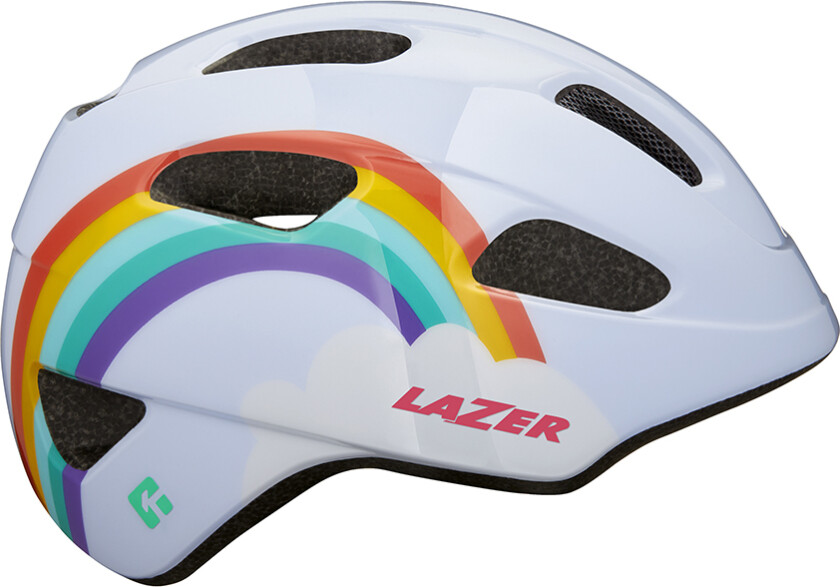 Pnut Rainbow KinetiCore barnesykkelhjelm