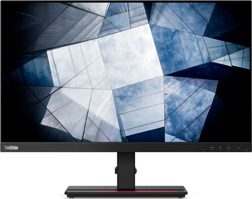 ThinkVision P24h-2L - LED-skjerm - 24 (23.8 synlig) - 2560 x 1440 QHD @ 60 Hz - IPS - 300 cd/m² - 1000:1 - 4 ms - HDMI, DisplayPort, USB-C - høyttalere - ravnsort - Campus