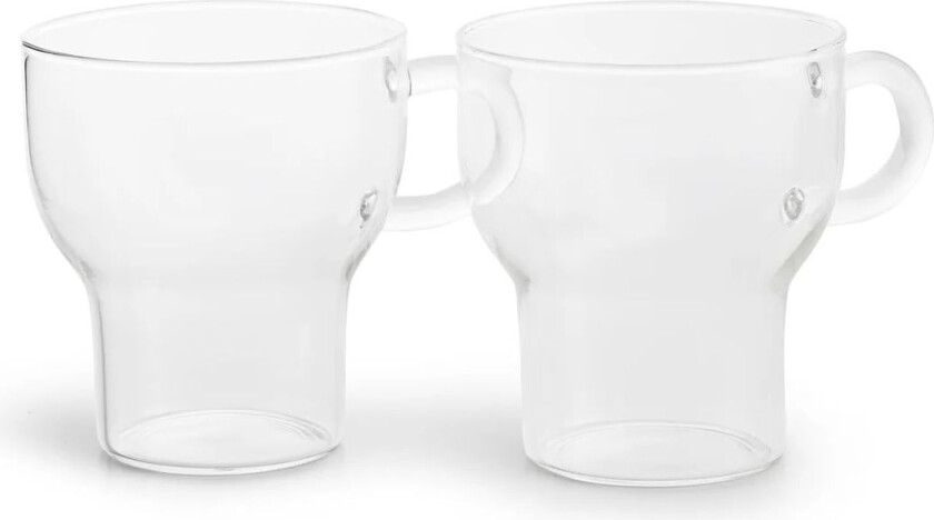 glasskopp 25 cl 2-stk. Klar