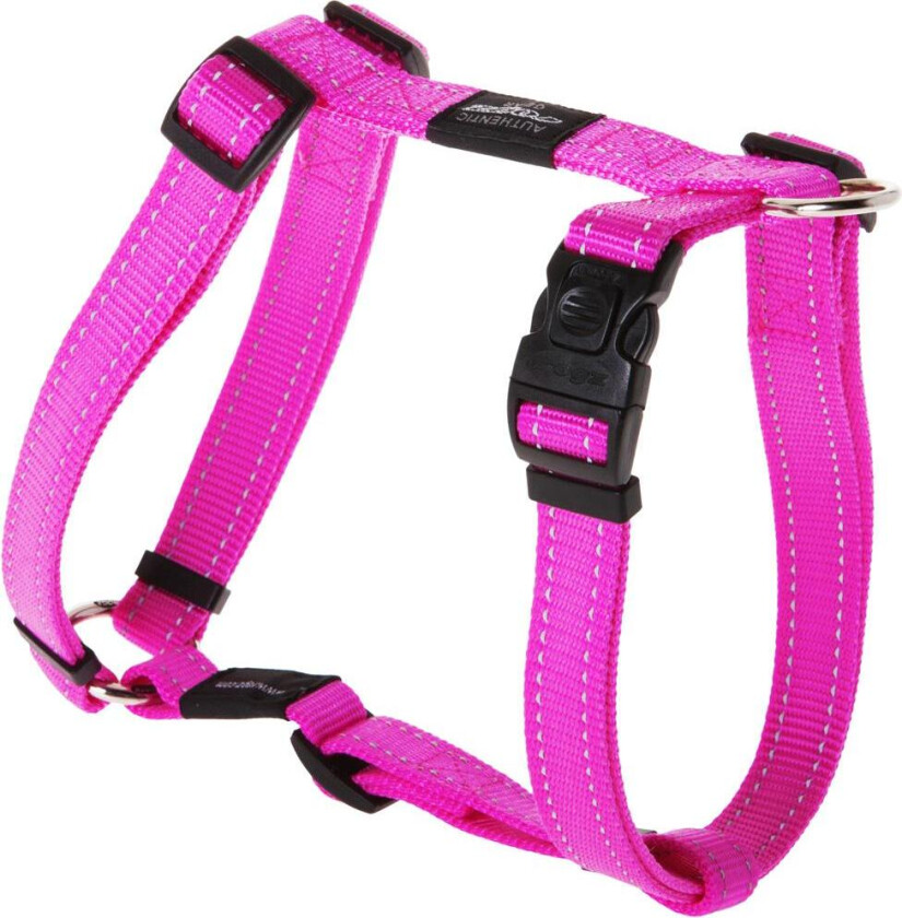 Sele H viftebelte 20mm-3/4 rosa, Rogz
