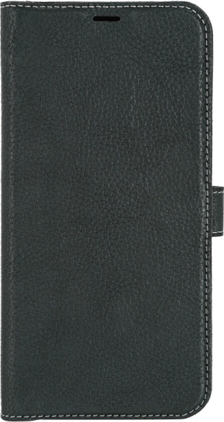 Essentials iPhone 14 Plus Leather wallet,detachable,Green