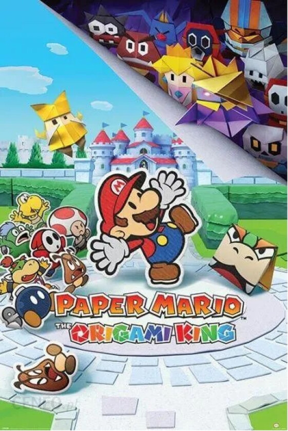 Paper Mario The Origami King Maxiplakat