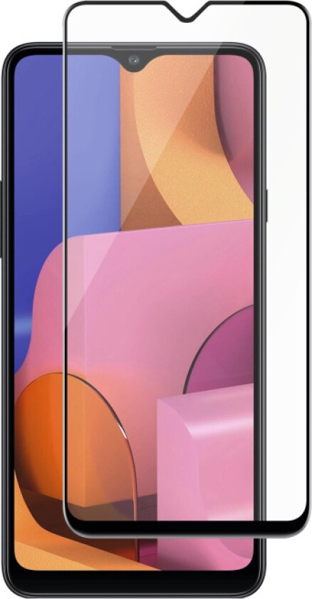 panzer Galaxy A21, Full-Fit Glass, black
