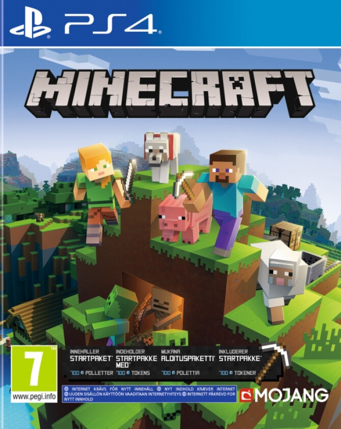 Minecraft - Starter Edition game, PS4