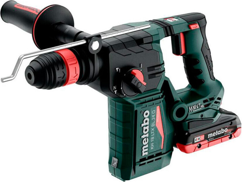 Metabo KH 18 LTX BL 24 Q SDS-Plus-Batteri-kombihammer 18 V 4.0 Ah