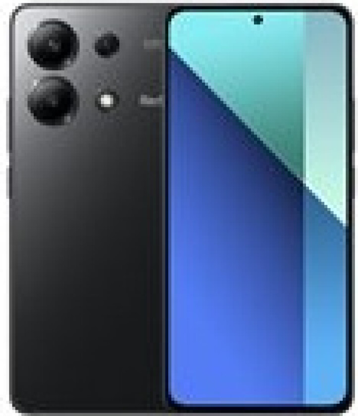 Xiaomi Redmi Note 13, 16,9 cm (6,67"), 8 GB, 256 GB, 108 MP, Android 13, Sort