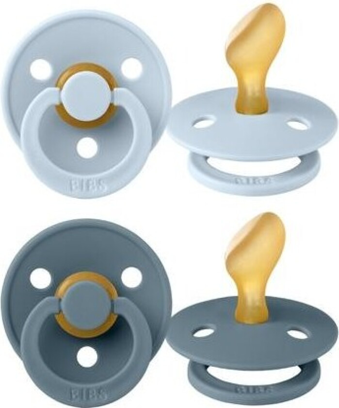 Colour Latex Anatomical Smokker 2-pakning Baby Blue/Petrol str. Str. 2