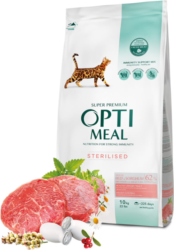 Bilde av Cat Adult & Senior Sterilised & Urinary Care Beef Tørrfôr til katt 4 kg