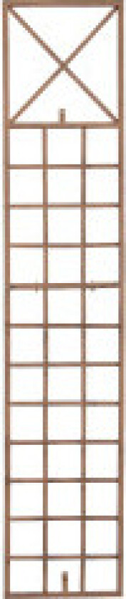 Trellis Trigo antikk brun