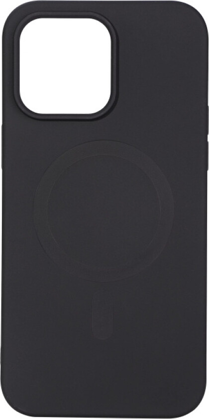 Essentials iPhone 14 Pro Max Silicone Mag back cov,Black