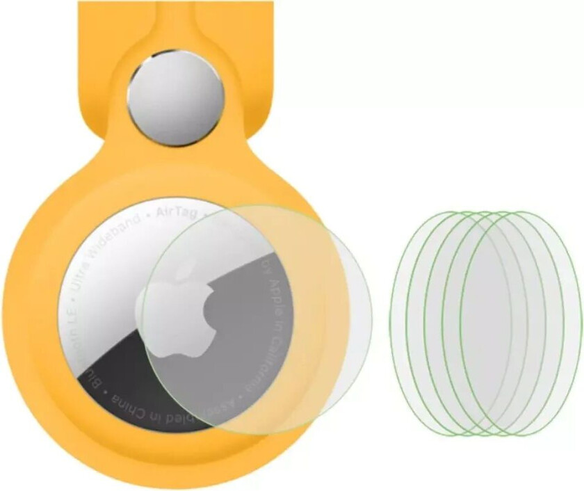 Apple Airtag 5-pak Beskyttende Film