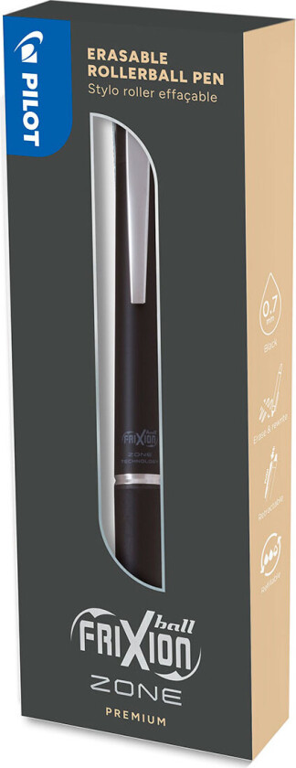 Frixion 0,7 i gaveæske sort