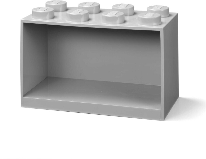 BRICK SHELF 8 KNOBS - GREY