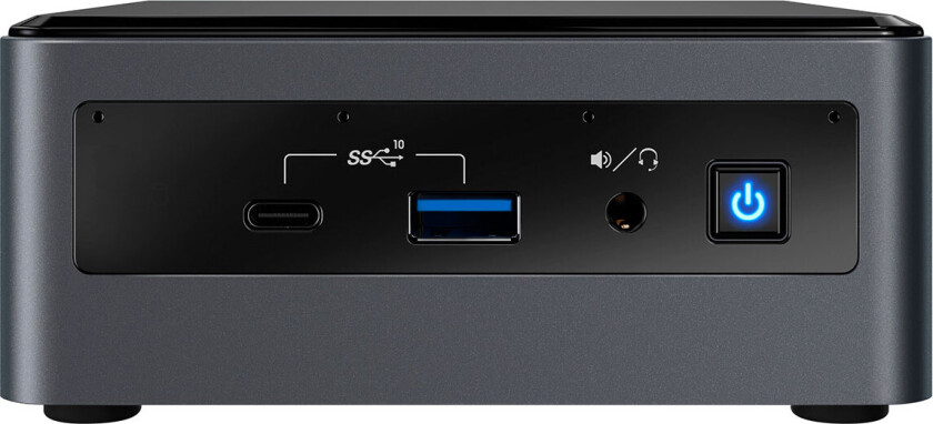 Next Unit of Computing 10 Performance kit - NUC10i3FNHN - Barebone - mini-PC - 1 x Core i3 10110U / 2.1 GHz - RAM 0 GB - UHD Graphics - Gigabit Ethernet WLAN: - Bluetooth 5.0, 802.11a/b/g/n/ac/ax