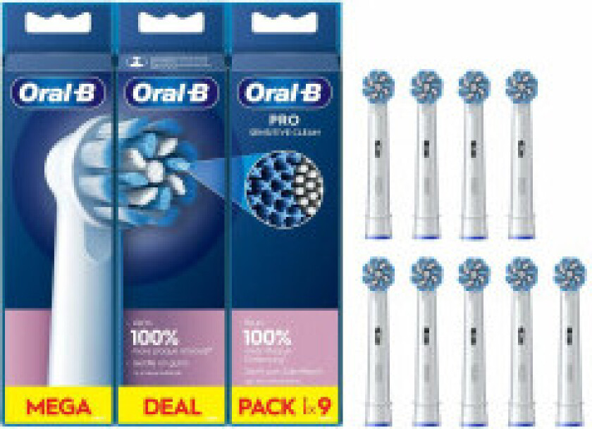 Reservehode Oral-B EB60X-9FFS 9UD Hvit