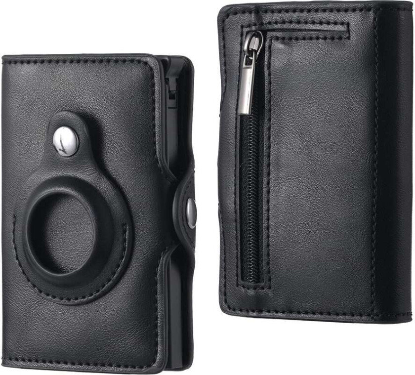 Automatisk kortholder lommebok lomme for airtag rfid beskyttelse